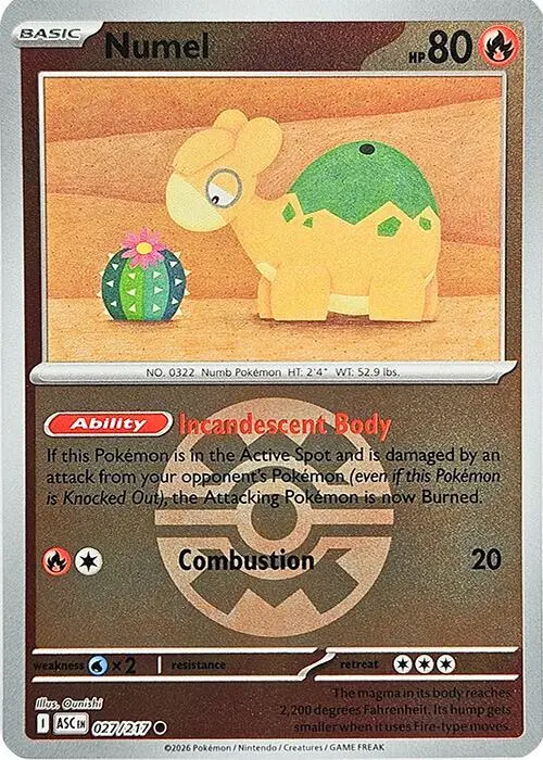 Numel - 027/217 (Quick Ball)