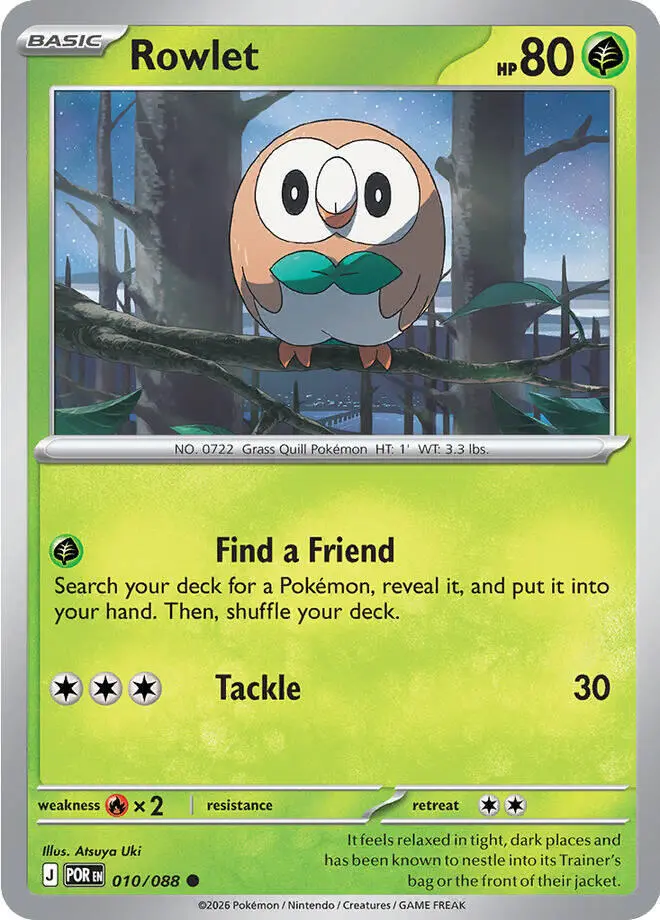 Rowlet 010 088