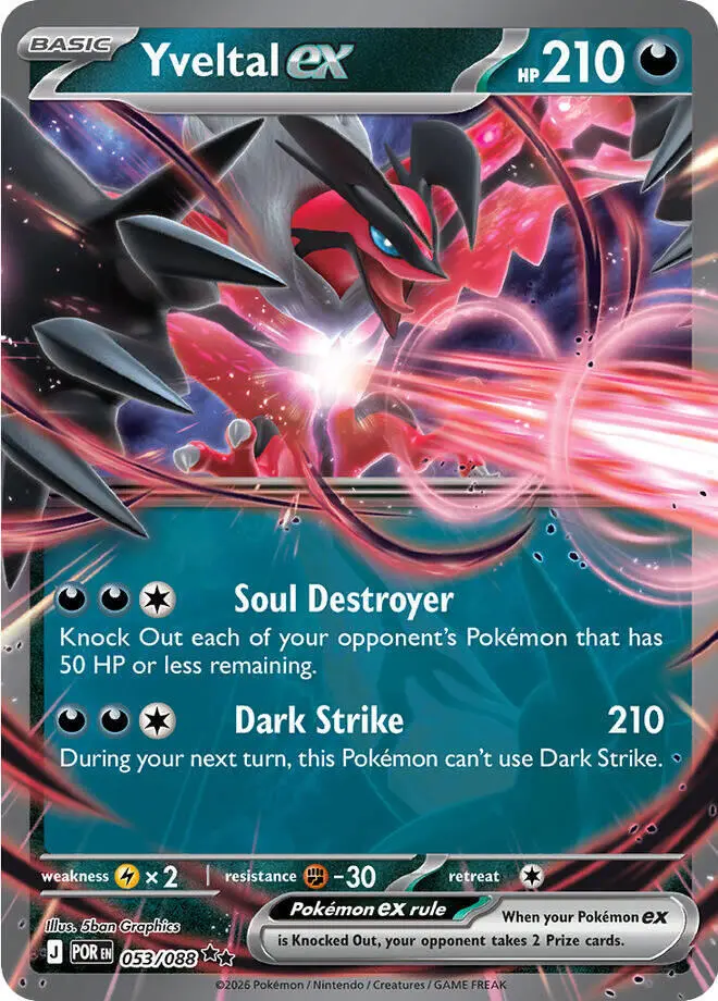 Yveltal ex 053 088