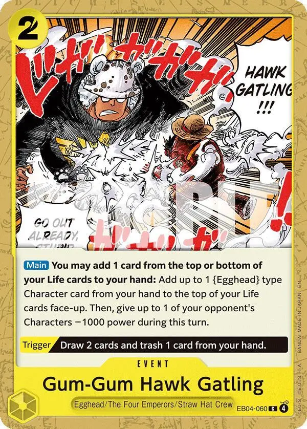 Gum-Gum Hawk Gatling