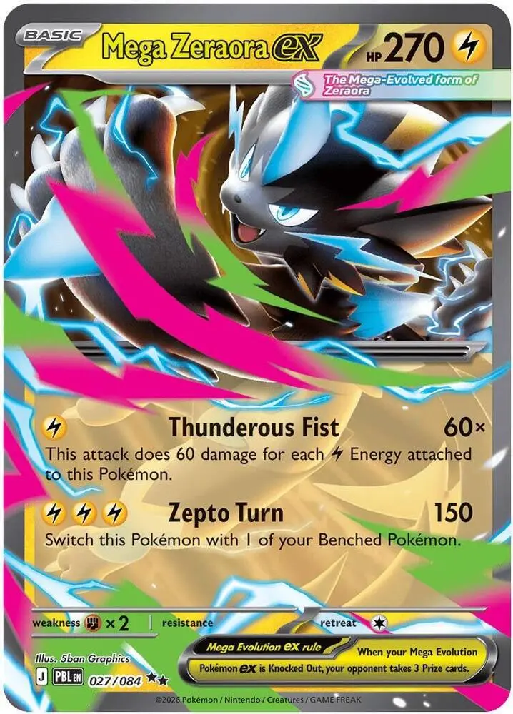 Mega Zeraora ex